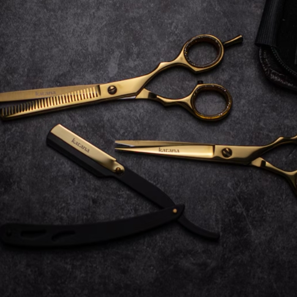 Gold and Black Grooming Tool Set - Brand New